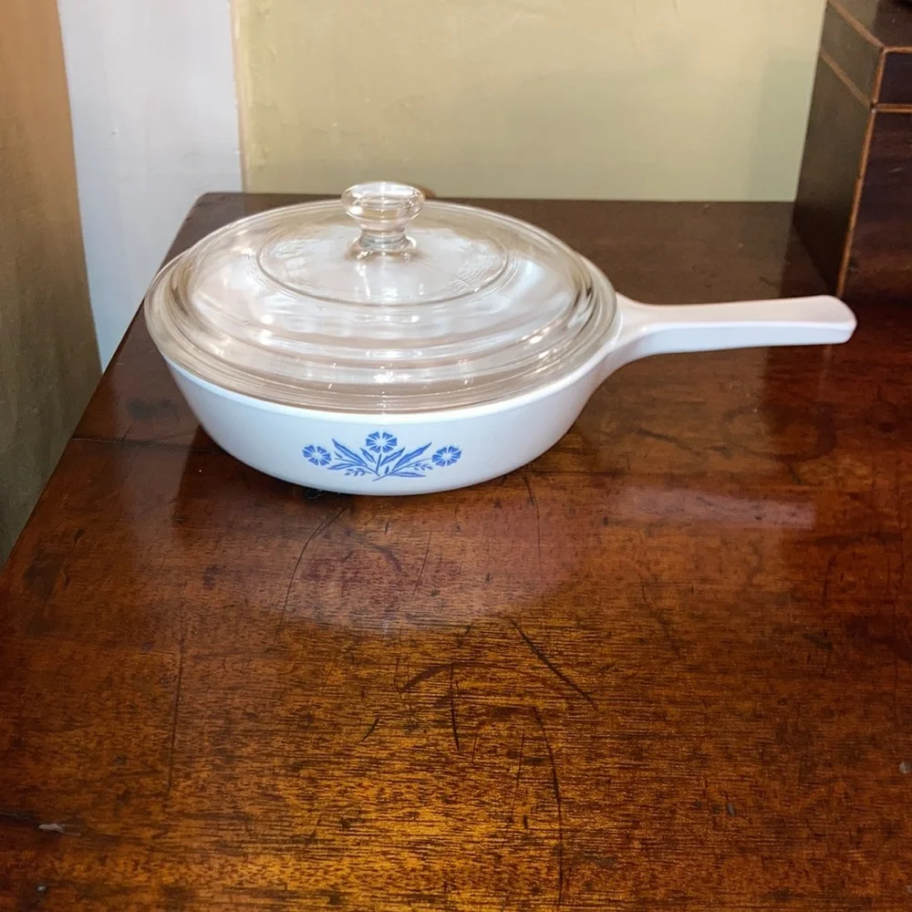 Vintage Cornflower Blue Corning Ware